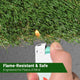 DIY Artificial Grass Rolls, Tall Fescue, Multi-Roll Pack 1.38" Pile