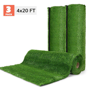 DIY Modular 12' Artificial Grass | 1.38" Soft Turf for Home Gym & Play Areas