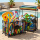 DIY Steel Pool Float Storage Mesh Toy Organizer