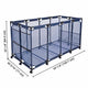 DIY Pool Storage Cart Toy Float Raft Mesh Bin 65x30x33