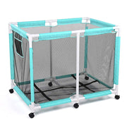 DIY Pool Float Storage Mesh Toy Organizer with Soild Frame 48in.