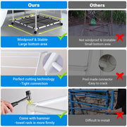 DIY Swimming Pool Towel Rack Storage Hot Tub SPA