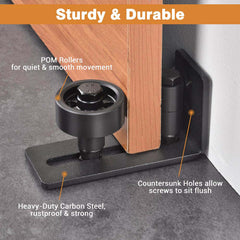 Sliding Door Guide Roller Wall Mount Adjustable 1.6