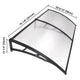 6.5ft Awning Patio Cover Rain Protection Window
