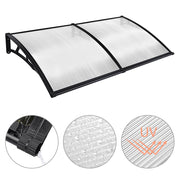 DIY 6.5ft Awning Patio Cover Rain Protection Window