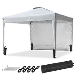 10x10ft Easy Pop Up Tent Canopy WeightBags Air Vent (9'7