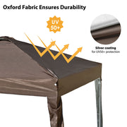 DIY 10x10ft Easy Pop Up Tent Canopy WeightBags Air Vent