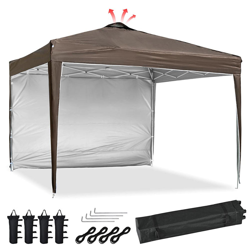 Waterproof 10x10ft Pop Up Canopy EZ up Tent with Bag