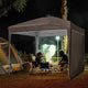 DIY 10x10ft Easy Pop Up Tent Canopy WeightBags Air Vent