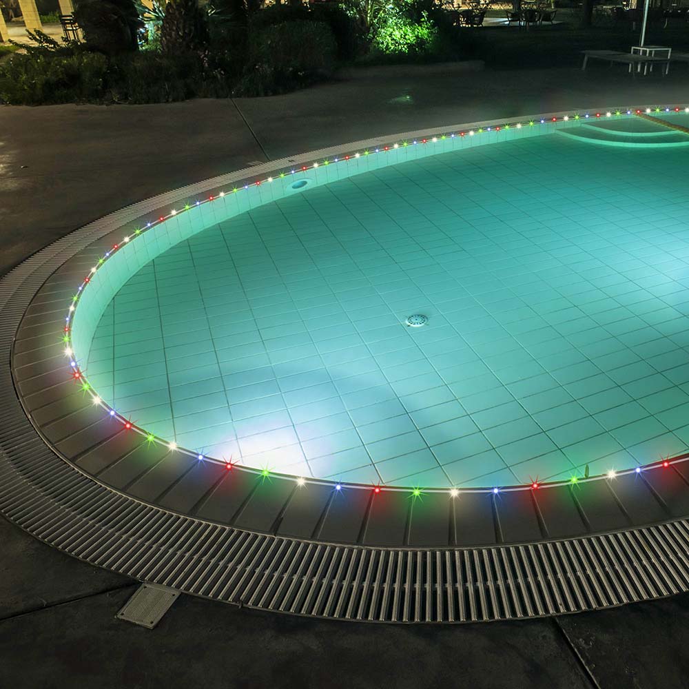 39ft Waterproof Pool Rope Light Day Night Auto Sensor | The DIY Outlet