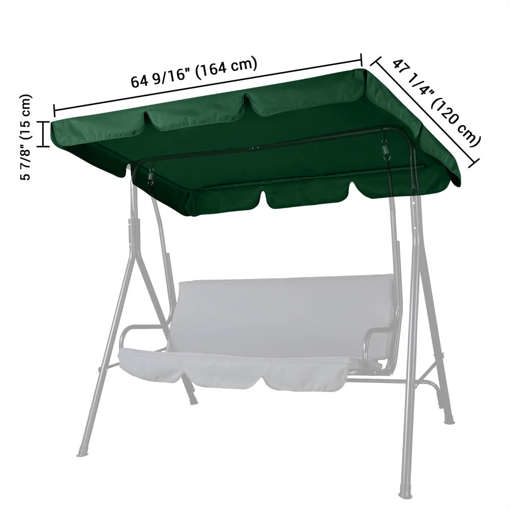 Garden swing canopy cover replacement hot sale