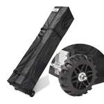 InstaHibit 10x10 Pop Up Canopy Storage Bag w/ Wheels 11x11x63"