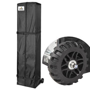 InstaHibit 10x15 Pop Up Canopy Storage Bag w/ Wheels 15x11x64"