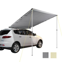 Retracted Car Rooftop Side Awning Shade 6' 7