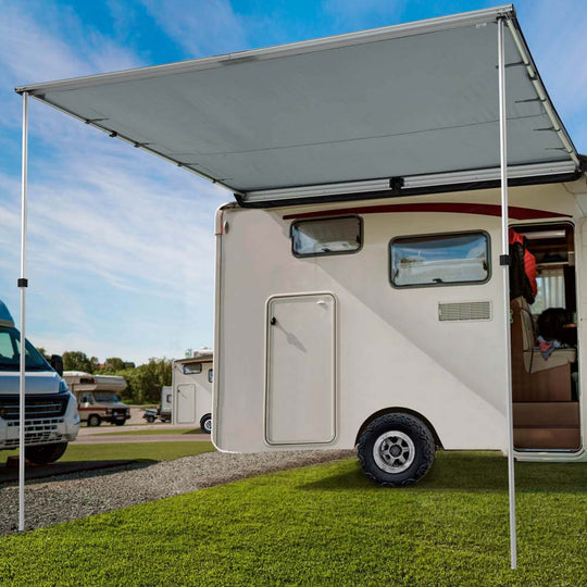 DIY Retracted Car Rooftop Side Awning Shade 8' 2"x7' 7"