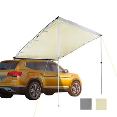 Retracted Car Rooftop Side Awning Shade 8' 2