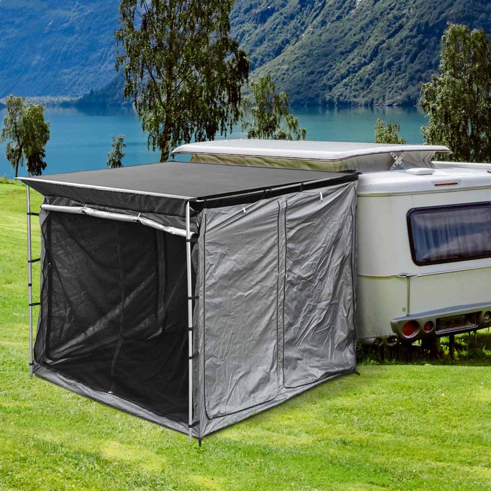 rv tent DIY RV Screen Room with Floor for 8' 2" x 7' 7" Awning