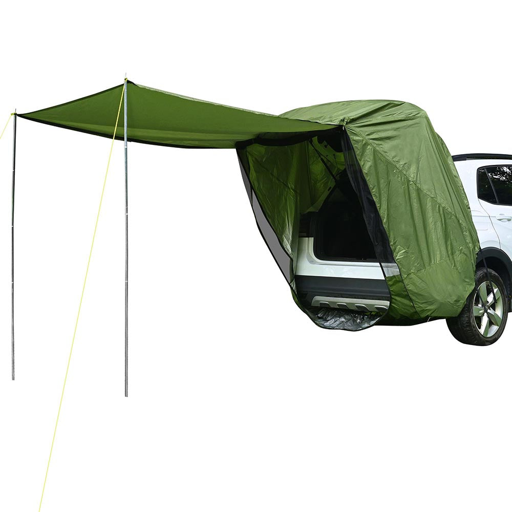 DIY Tailgate Tent SUV Van Awning with Screen Net