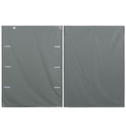 Car Side Awning Waterproof Fabric 4.5'x6' UV50+