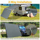 DIY Car Awning Side Wall Waterproof Extension 6.4'x6.7' UV50+