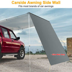 DIY Car Awning Side Wall Waterproof Extension 4.6'x6.6' UV50+