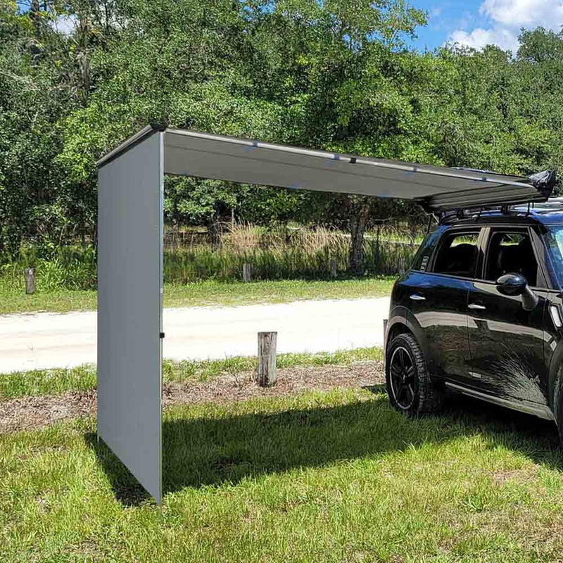 DIY Car Awning Side Wall Waterproof Extension 4.6'x6.6' UV50+