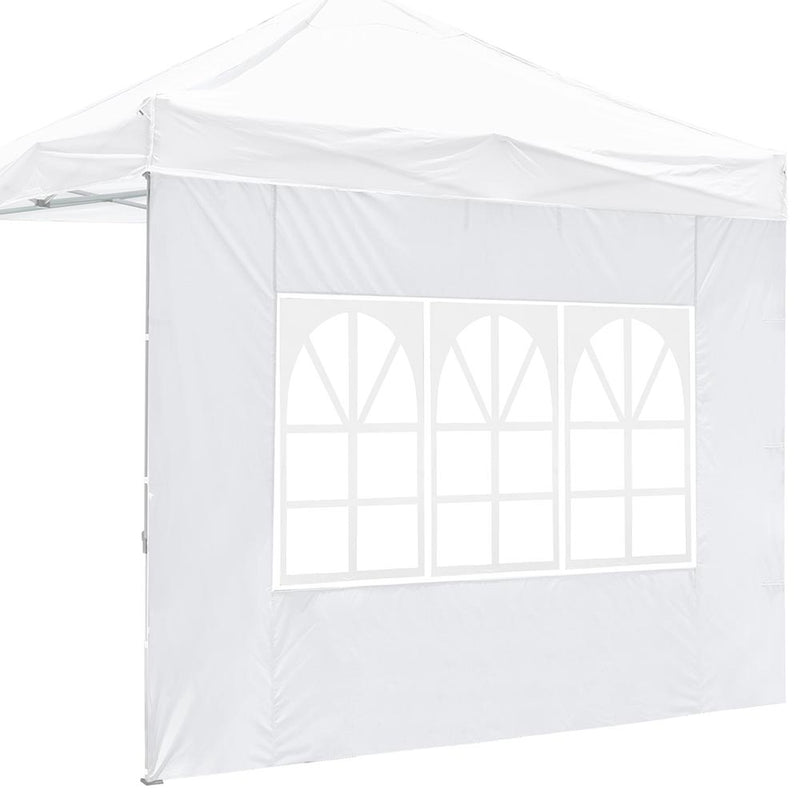 10x10 Canopy Sidewall with Window 1-pack(9.6x6.7ft)