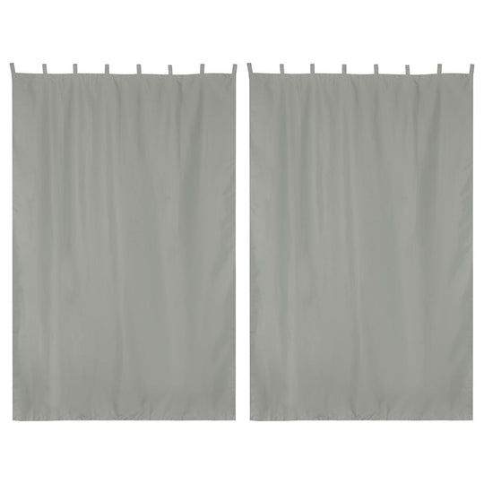 DIY Outdoor Patio Door Curtain Tab Top 54x96 2ct/Pack