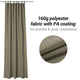 Outdoor Patio Door Curtain Tab Top 54x84 2ct/Pack