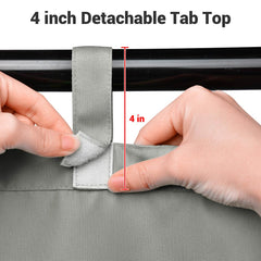 Outdoor Porch Curtain Tab Top 54x120 2ct/Pack