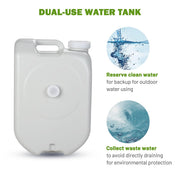 DIY Potable Waste Water Tank 6.3 Gallons