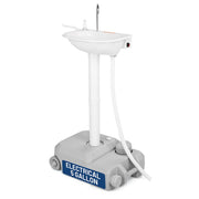 DIY 5Gal Battery & Foot Pump Sink for Custom Trailers & Restrooms