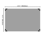 DIY 14mil Thicken Reinforced Heavy-Duty Tarp Shelter Cover Tarpaulin Opt