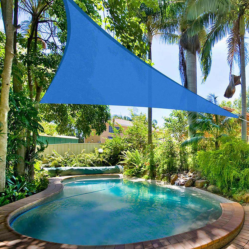 20' Triangle Sun Shade Wind Sail Shade Canopy