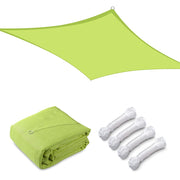 DIY 13' x 19' Rectangle Sun Shade Wind Sail Shade Canopy