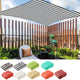 DIY 13' x 19' Rectangle Sun Shade Wind Sail Shade Canopy
