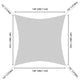 DIY 12' Square Outdoor And Patio Shade Color Options