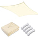 DIY 12' Square Outdoor And Patio Shade Color Options