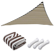 DIY 22' Triangle Shade Wind Sail Shade Canopy