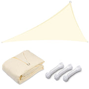 DIY 22' Triangle Shade Wind Sail Shade Canopy