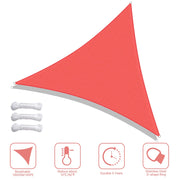 DIY 22' Triangle Shade Wind Sail Shade Canopy