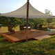 DIY 25' Triangle Shade Wind Sail Shade Canopy