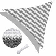 DIY 28' Triangle Shade Sail Tarp for Patios