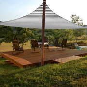DIY 28' Triangle Shade Sail Tarp for Patios