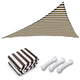 DIY 28' Triangle Shade Sail Tarp for Patios