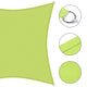DIY 13' x 19' Rectangle Sun Shade Wind Sail Shade Canopy