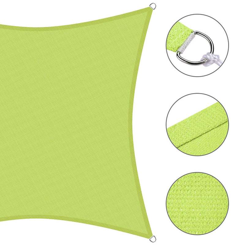 10' Square Outdoor And Patio Shade Color Options