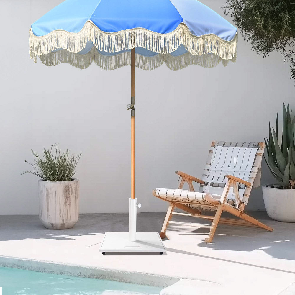diy steel patio umbrella stand DIY 34lbs Heavy Duty Umbrella Stand Steel (D2 3/8")