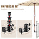 DIY Patio Umbrella Holder attach to Chairs, Deck Railing (D2 5/16")