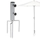 DIY Metal In-ground Sand Anchor for Poles (D 1 7/16")
